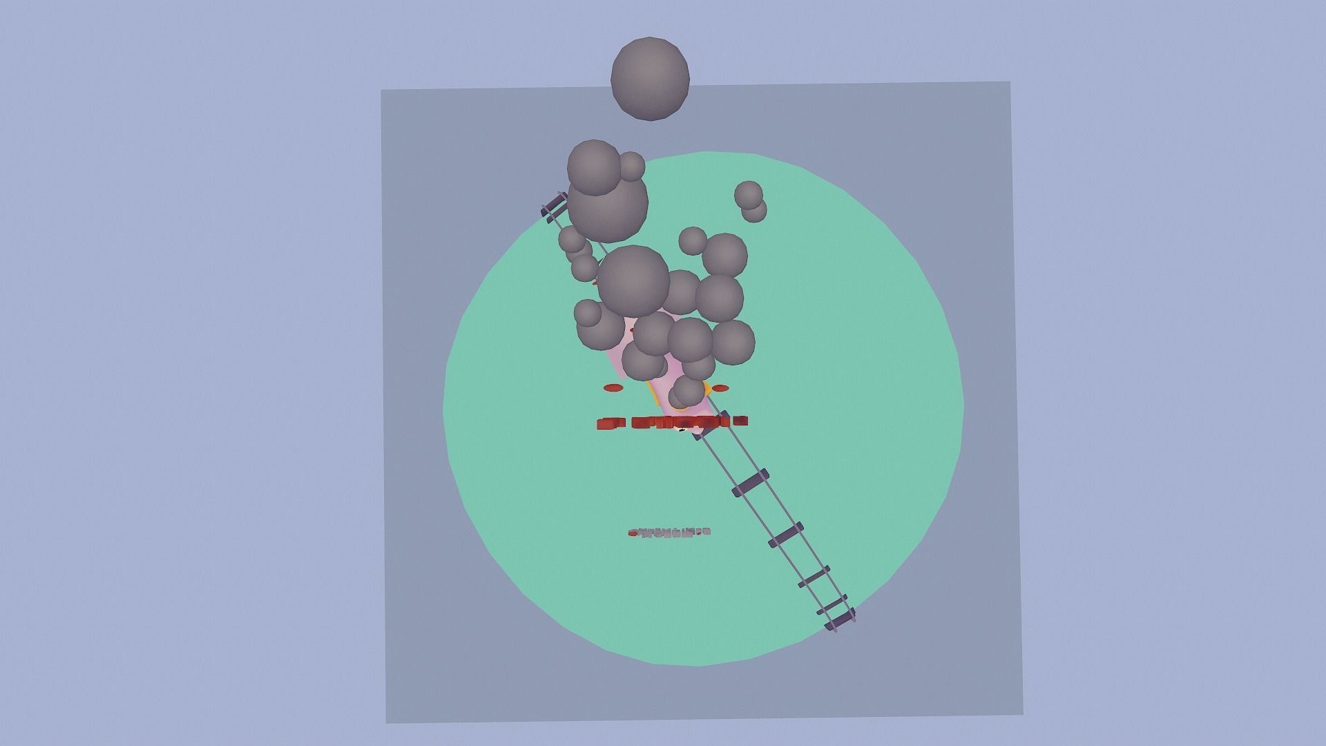 I choo choo choose you - Valentine s Day card - Simpsons Low-poly 3D model_22