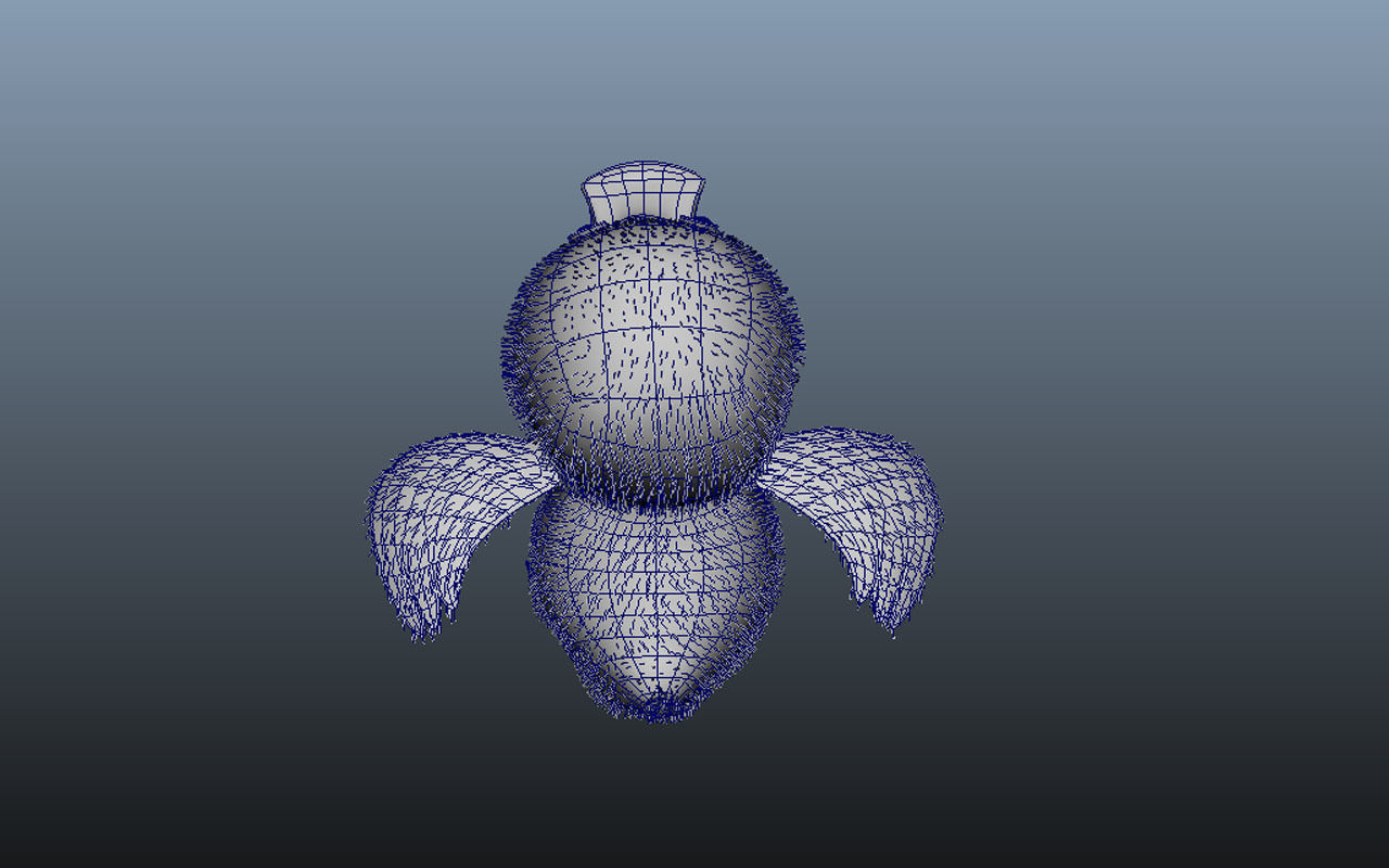 Cartoon Cute Duck Family Rigged 3D models 3D model_35