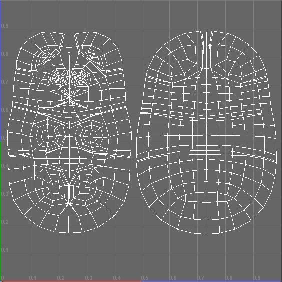 Gummy bear candy Low-poly 3D model_6