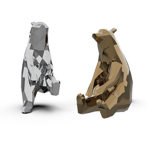 Bears 3D model