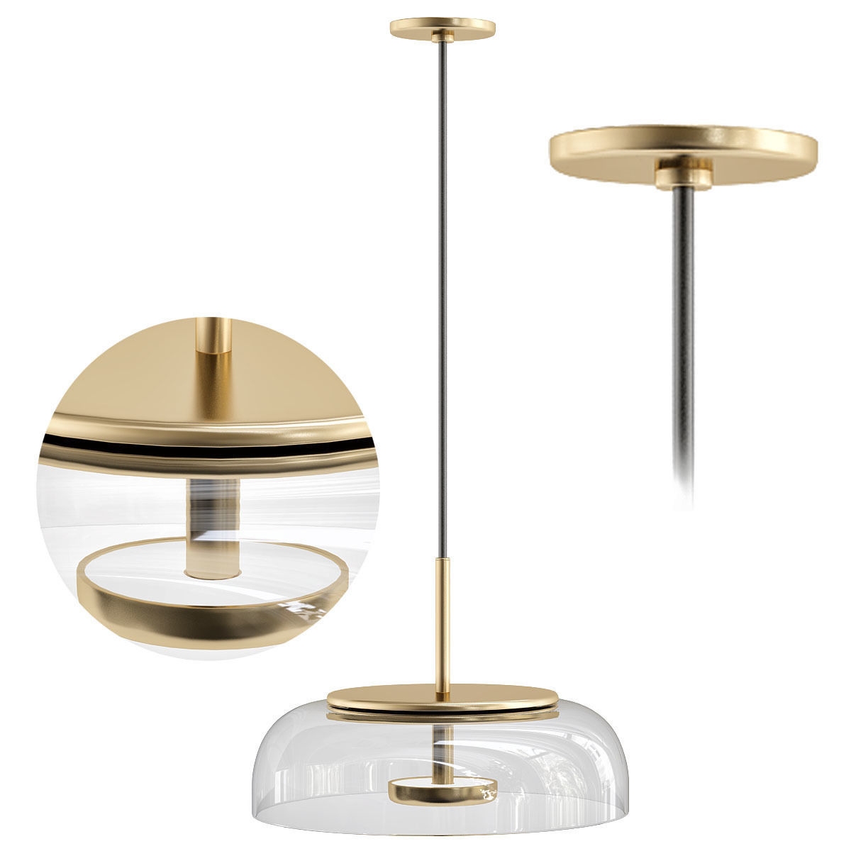 BLOSSI pendant 3D model_1