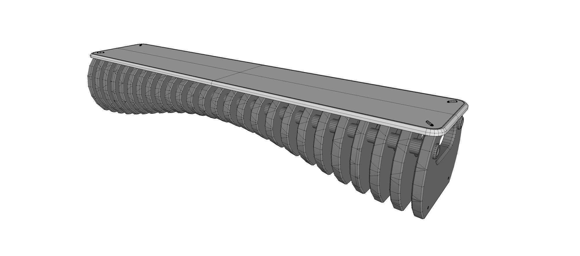 sci-fi furniture  3D model_23