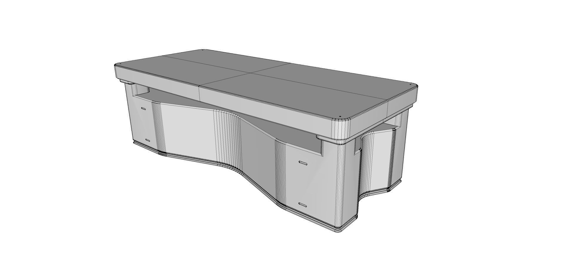sci-fi furniture  3D model_21