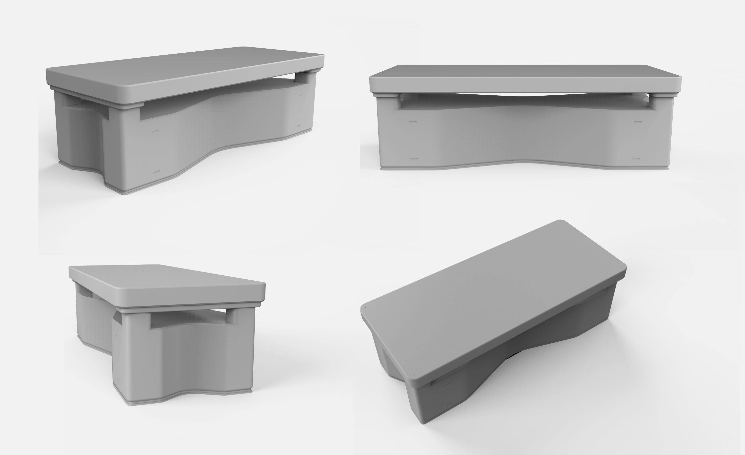 sci-fi furniture  3D model_12