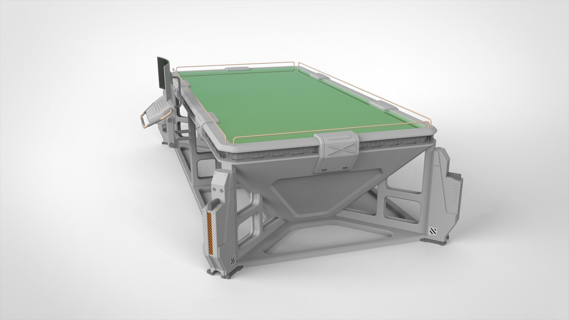 sci-fi furniture  3D model_3