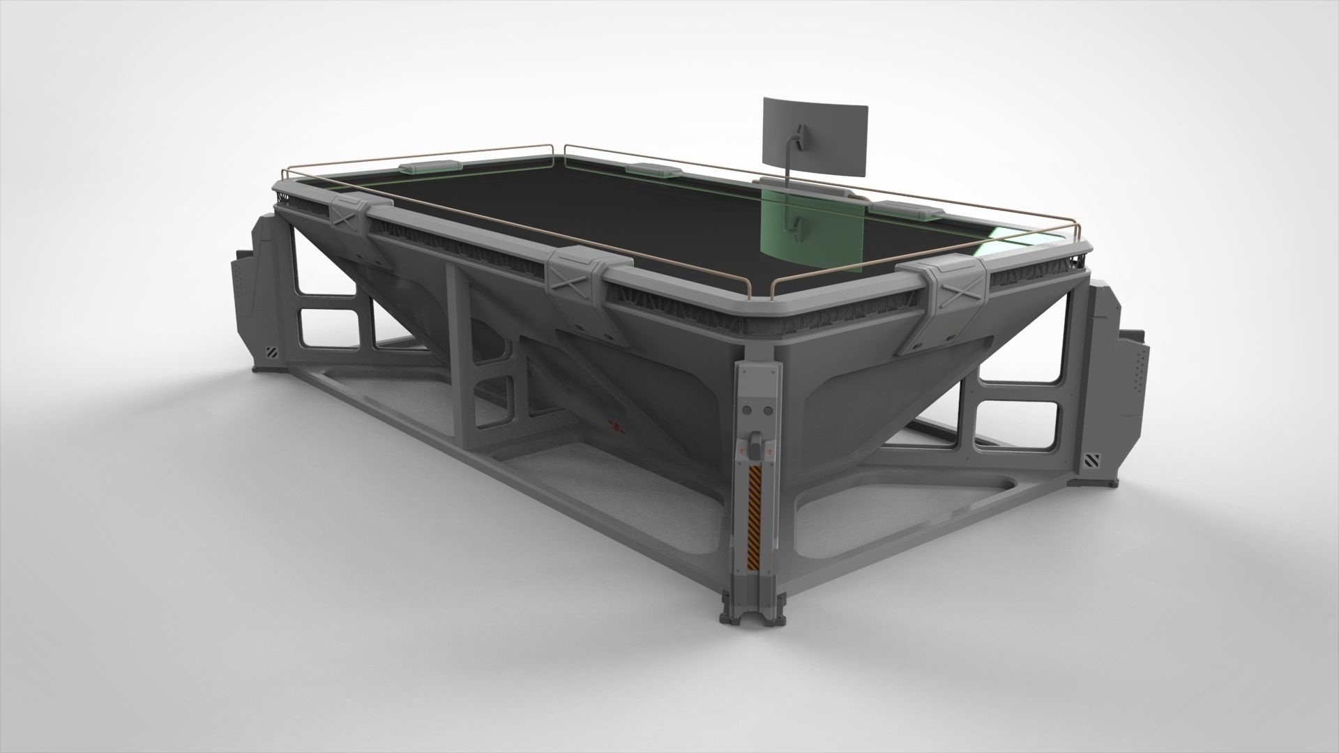 sci-fi furniture  3D model_5