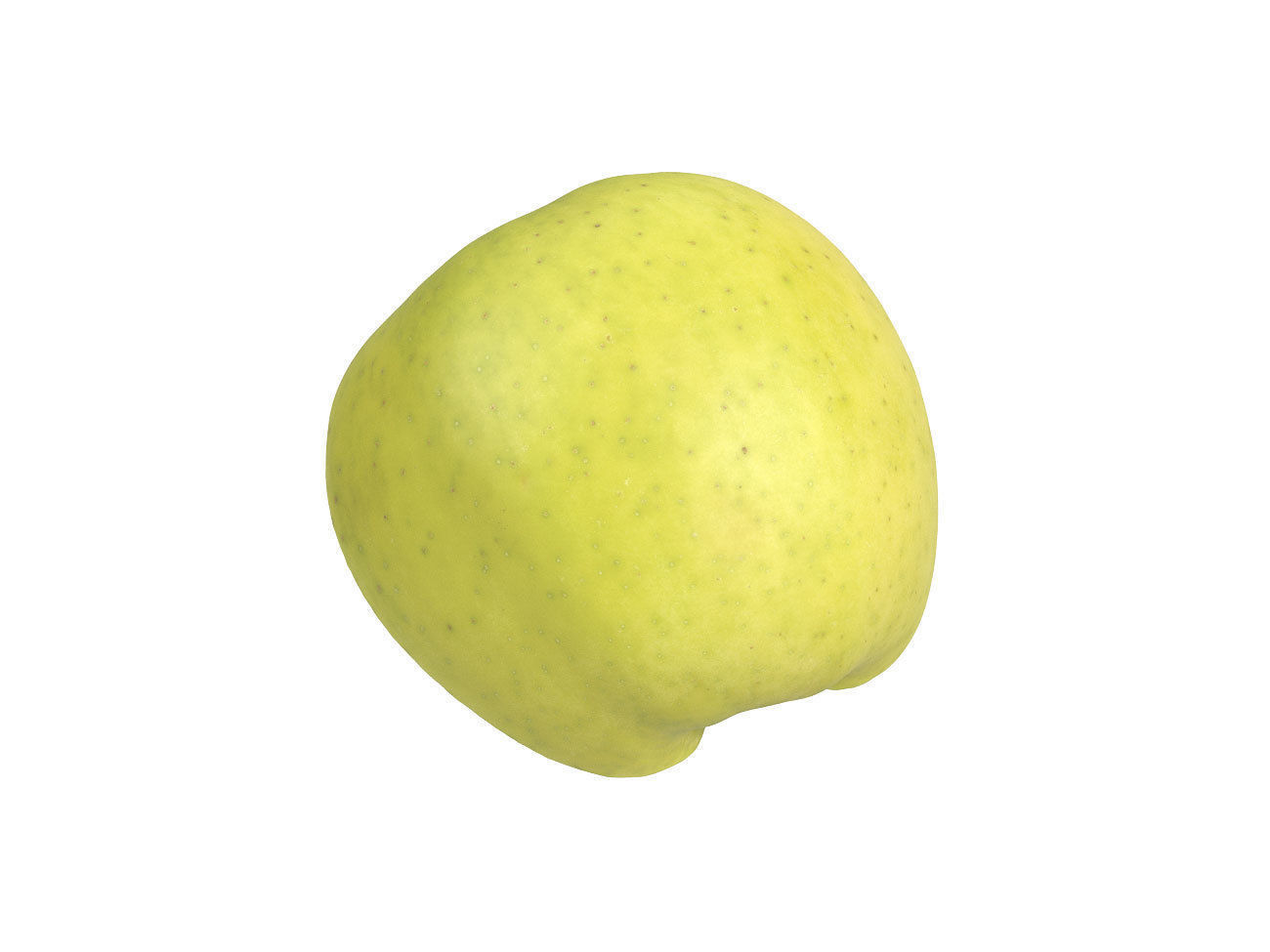 Photorealistic Apple Half 3D Scan 3D model_5