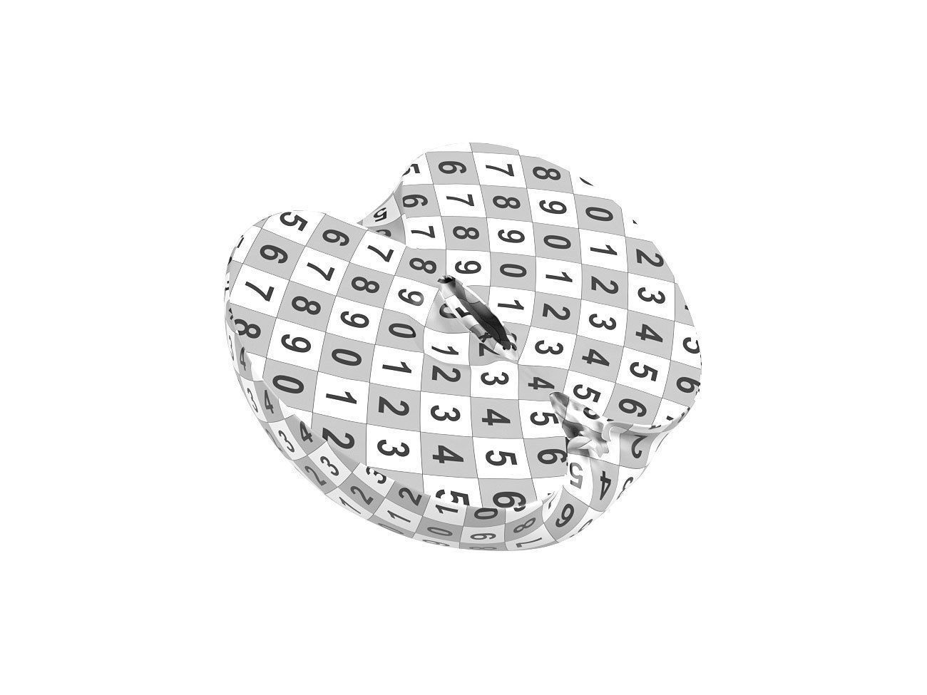 Photorealistic Apple Half 3D Scan 3D model_8