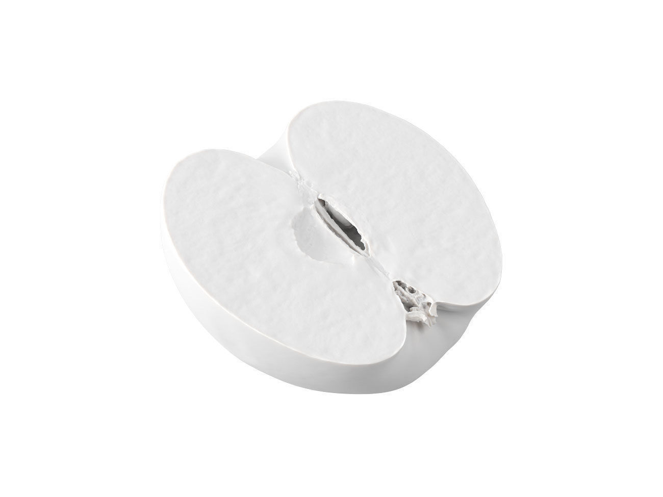 Photorealistic Apple Half 3D Scan 3D model_6