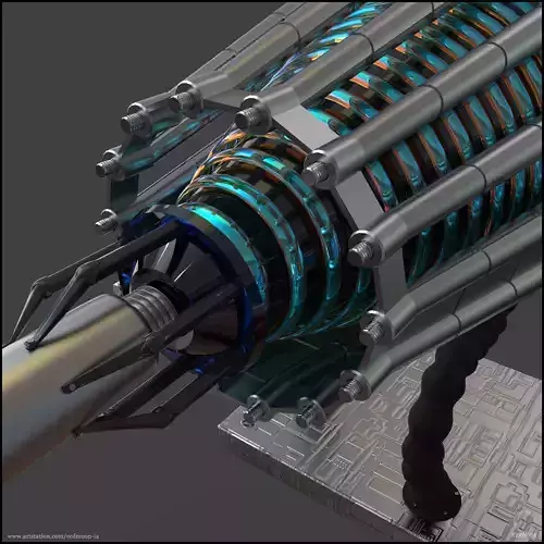 Space Weapon 3D model