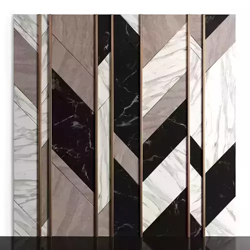 Marble panels 3D model