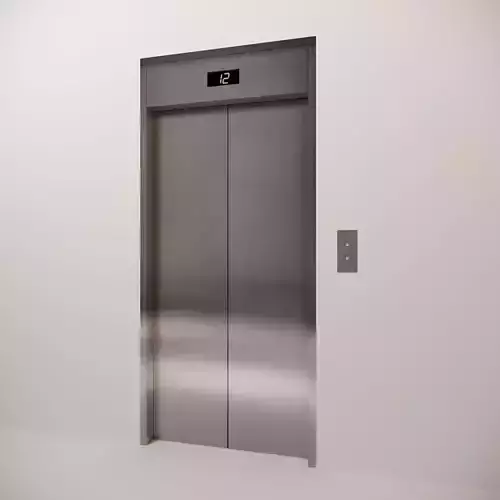 elevator door 3D model