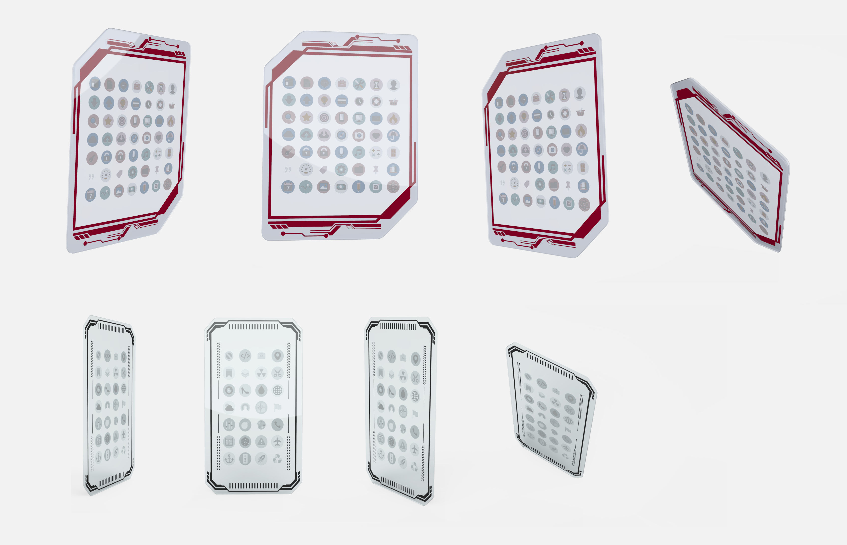 sci fi computer 3D model_27