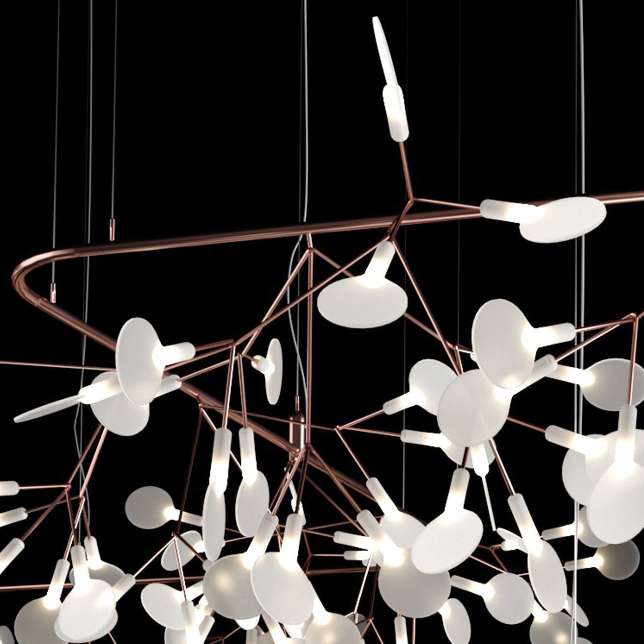 Chandelier mooi heracleum endless 3D model_3