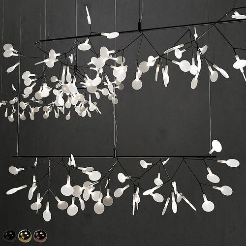 Chandelier mooi heracleum endless 3D model