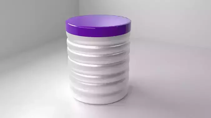 Purple Milk Tin