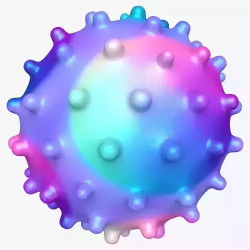Virus 3D Model coronavirus