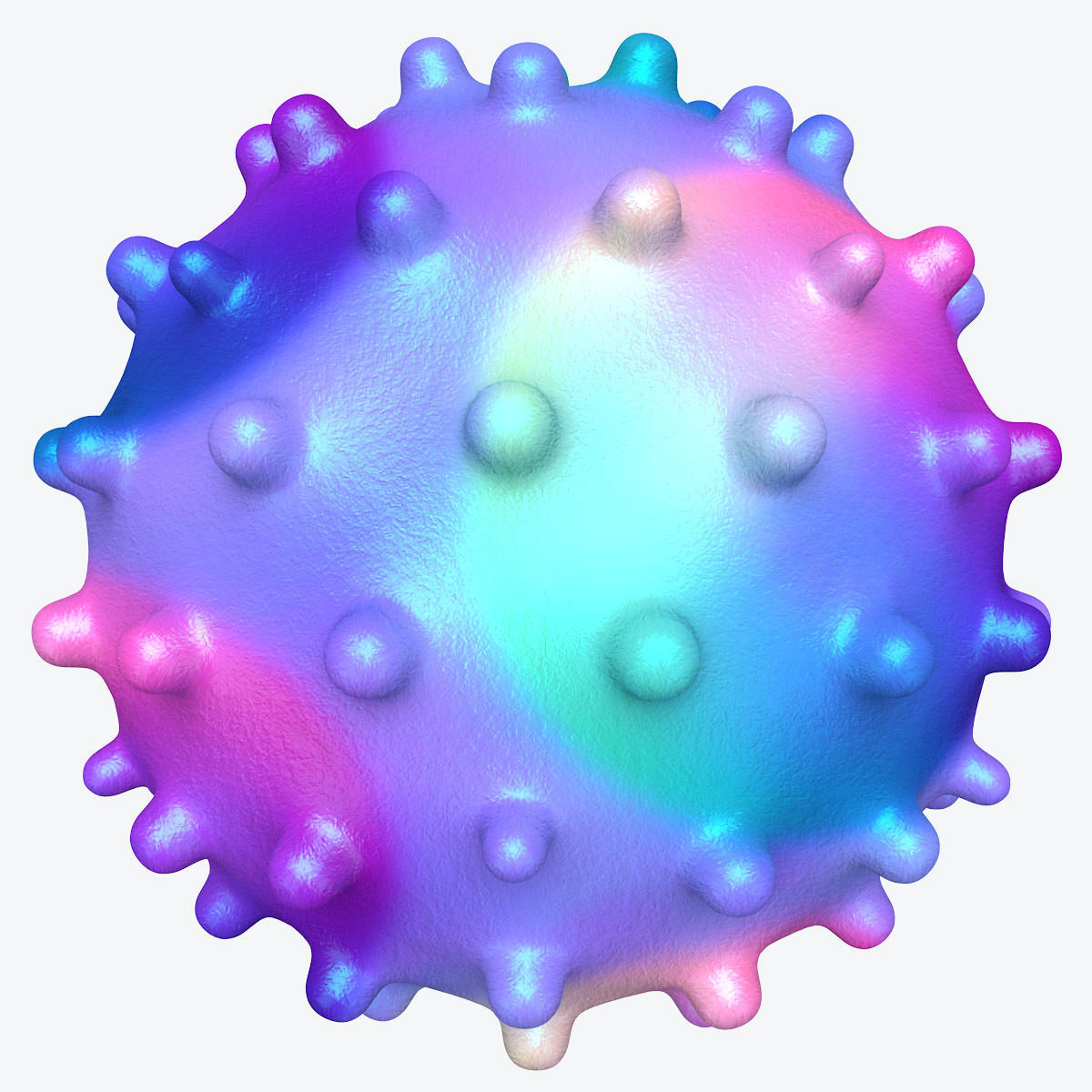 Virus 3D Model coronavirus 3D model_3