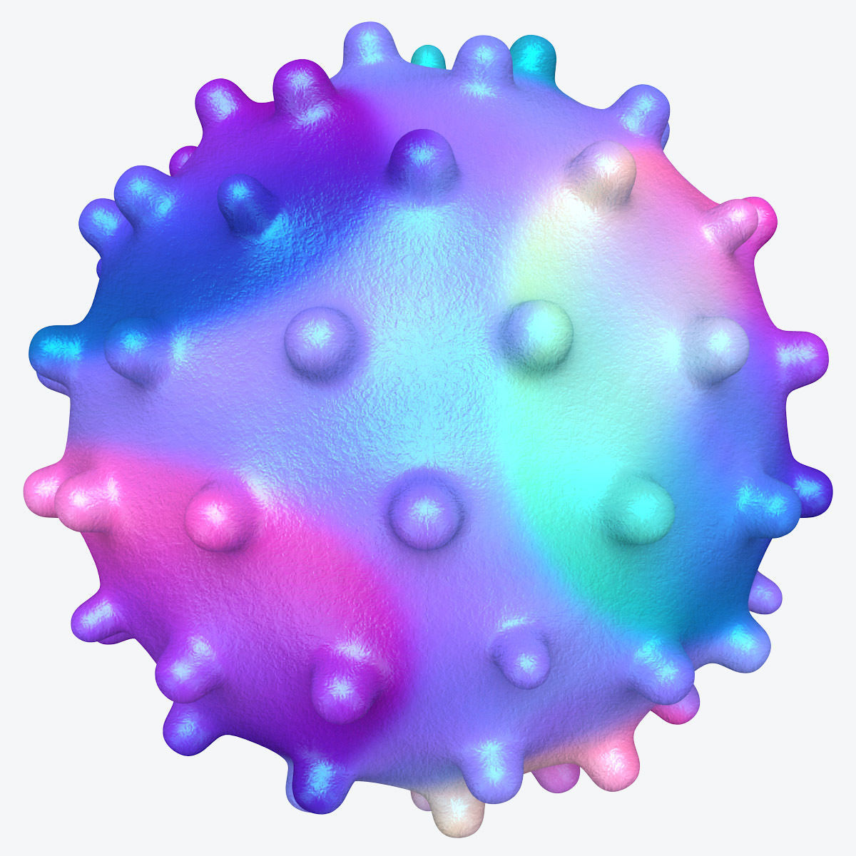 Virus 3D Model coronavirus 3D model_4
