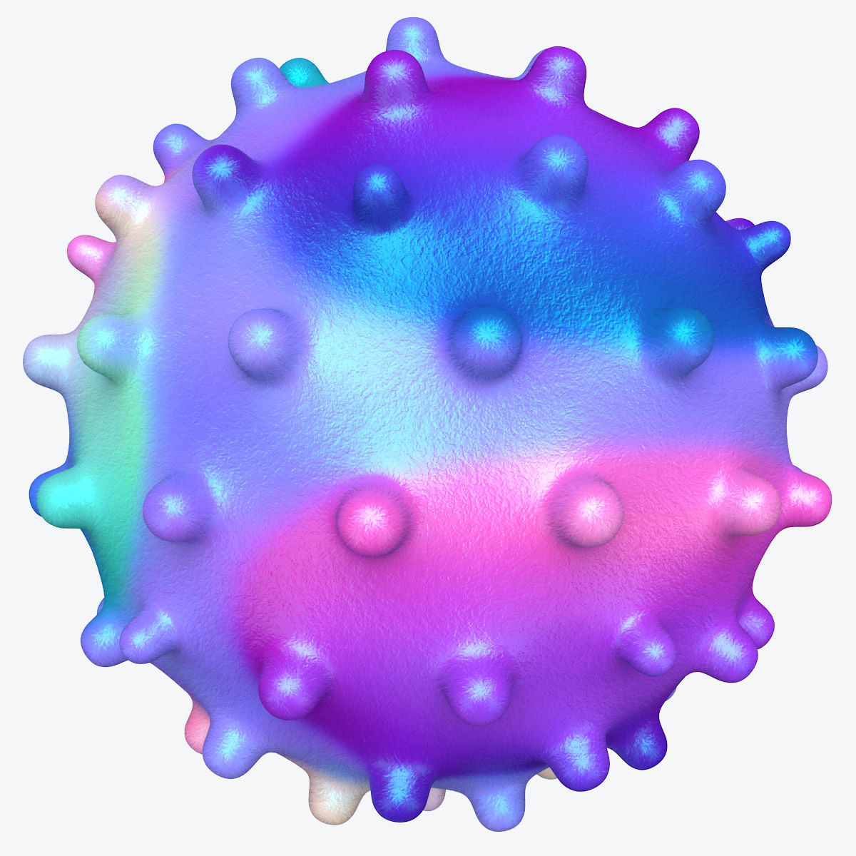 Virus 3D Model coronavirus 3D model_10