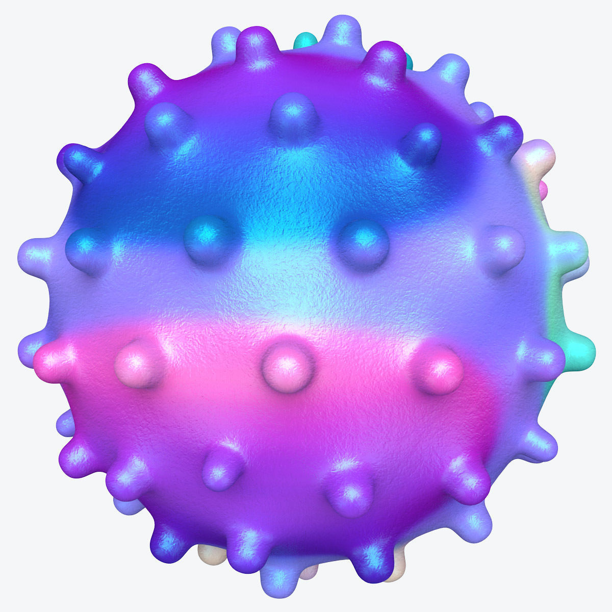 Virus 3D Model coronavirus 3D model_7