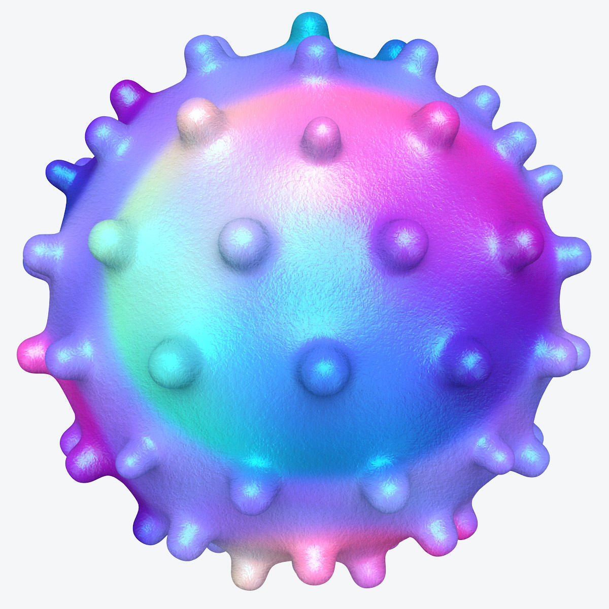 Virus 3D Model coronavirus 3D model_25