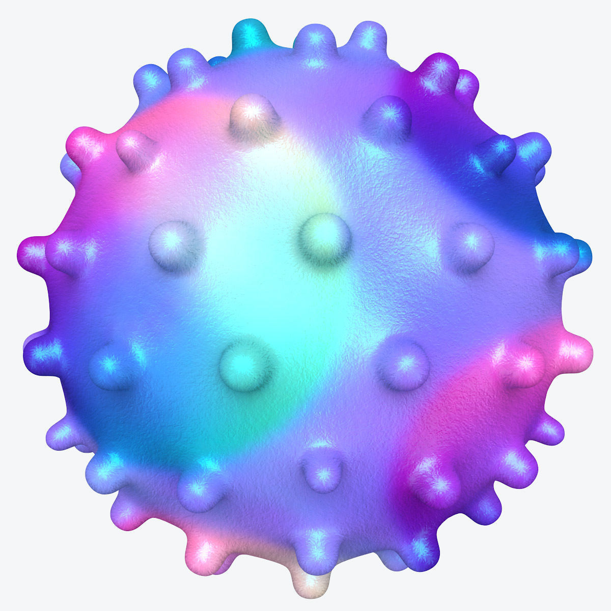 Virus 3D Model coronavirus 3D model_13