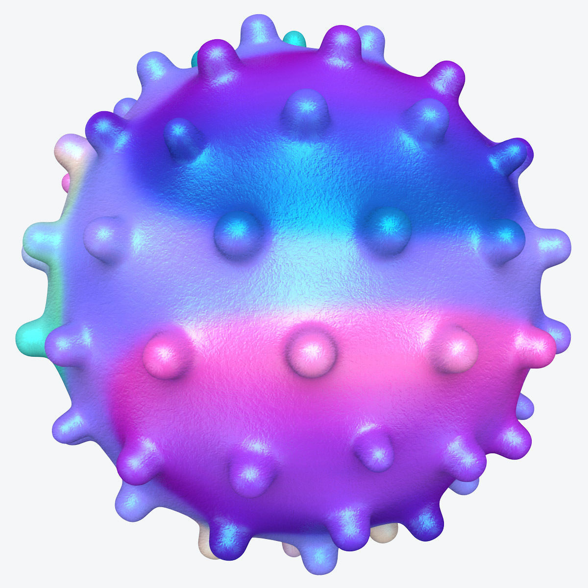 Virus 3D Model coronavirus 3D model_9