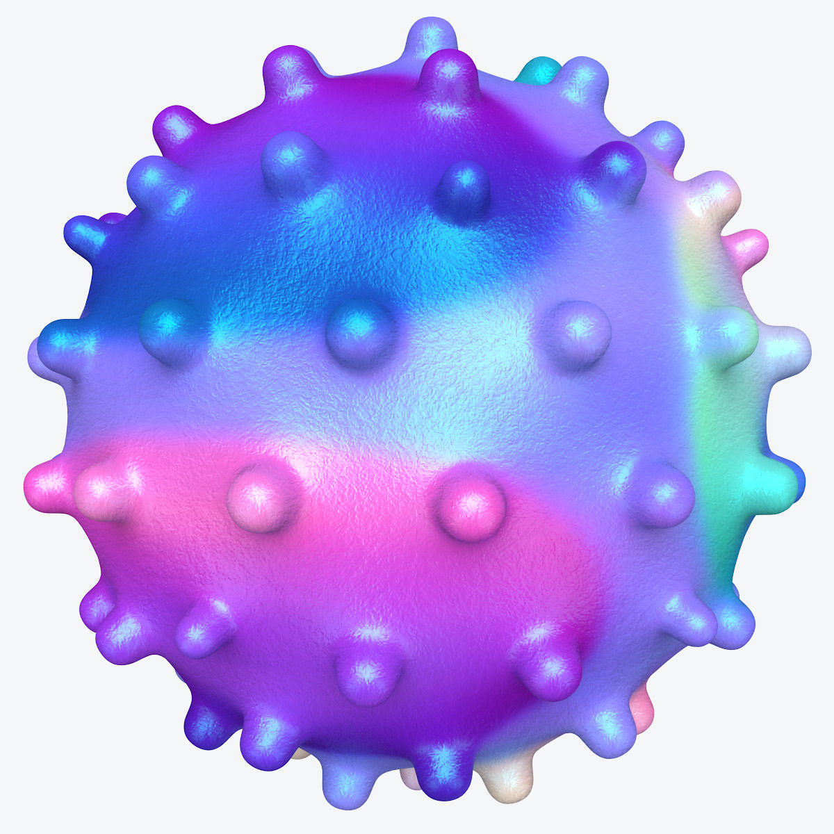 Virus 3D Model coronavirus 3D model_6