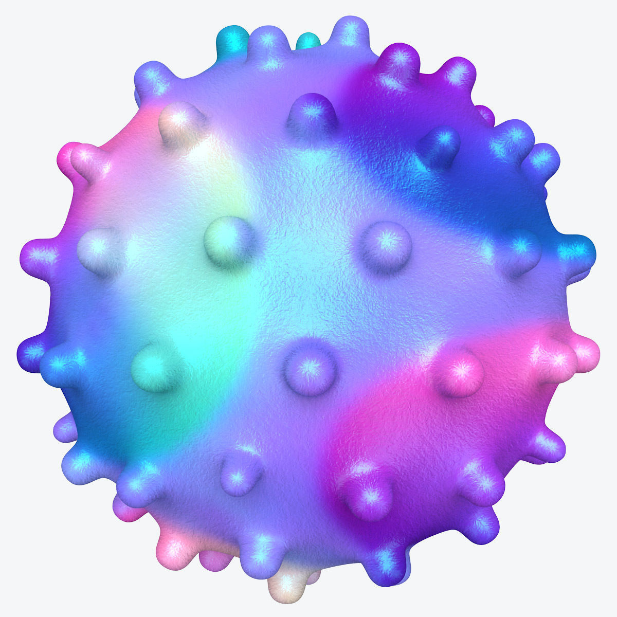Virus 3D Model coronavirus 3D model_12