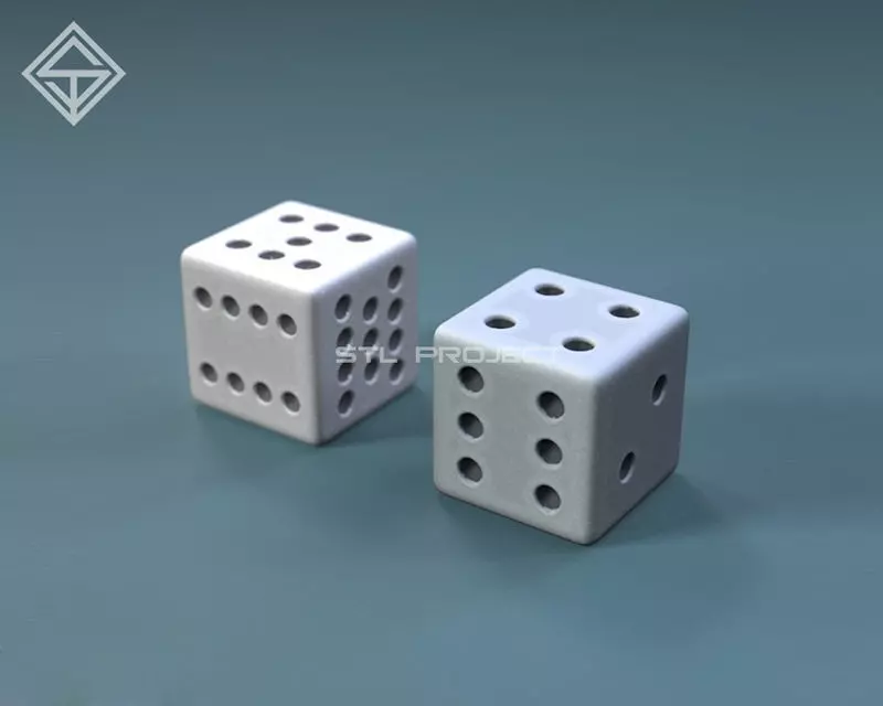 Dices dice Free 3D print model_0