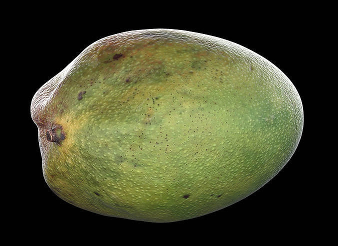 Mango Low-poly 3D model