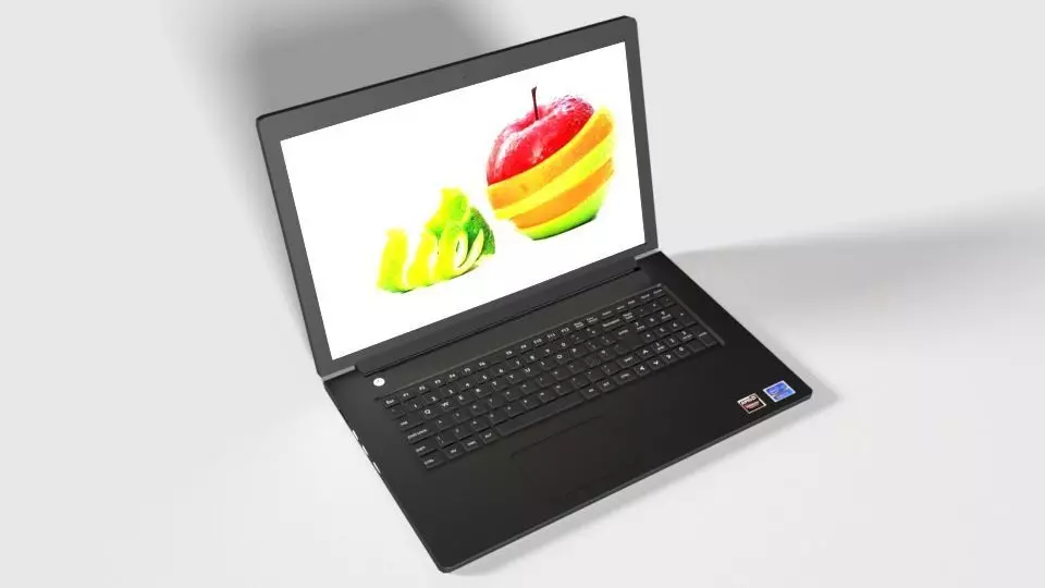 Macbook Laptop Free low-poly 3D model