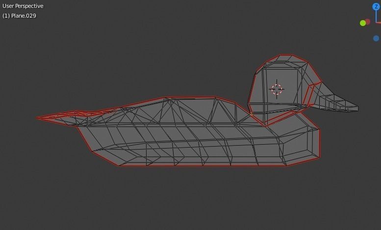 Minimalistic Pond Accessories  Bundle Low-poly 3D model_3