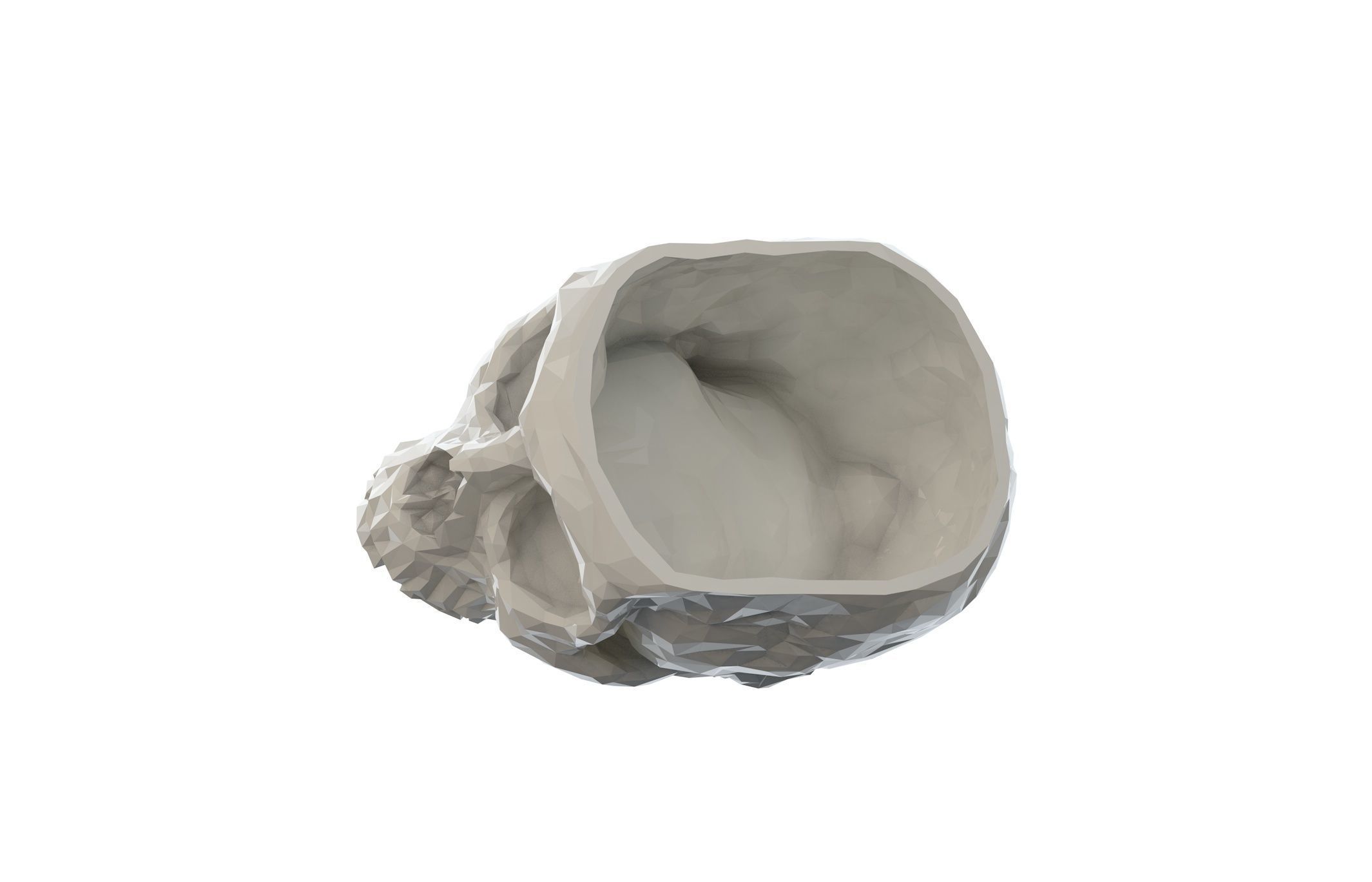 Skull Vase  3D print model_10