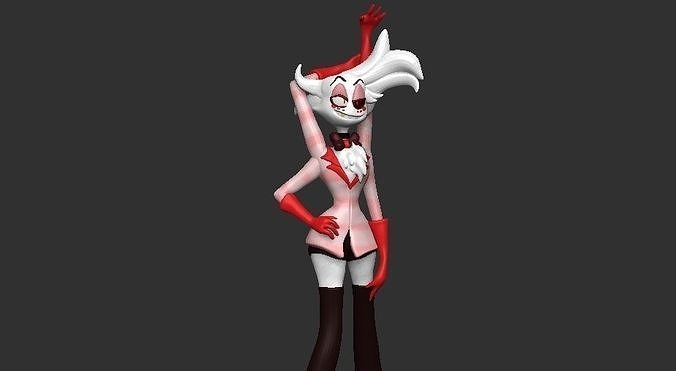 Angel Dust Model 3D pinting Hazbin Hotel 3D print model