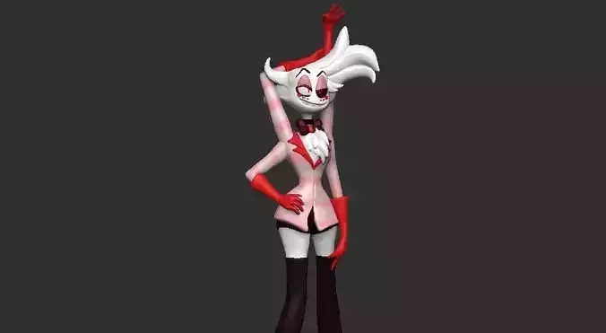 Angel Dust Model 3D pinting Hazbin Hotel 3D print model