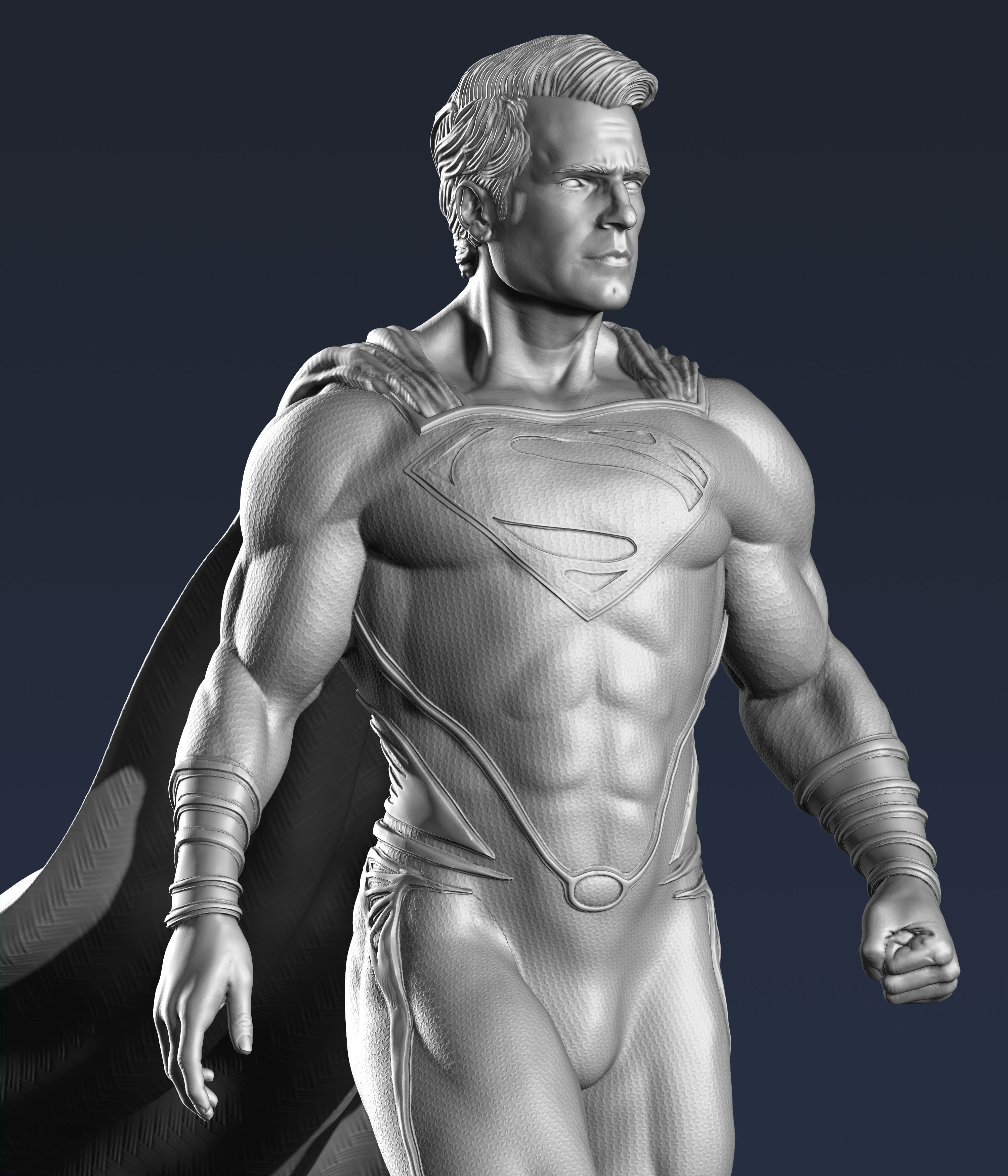 Superman from Man of steel 3D print model_8