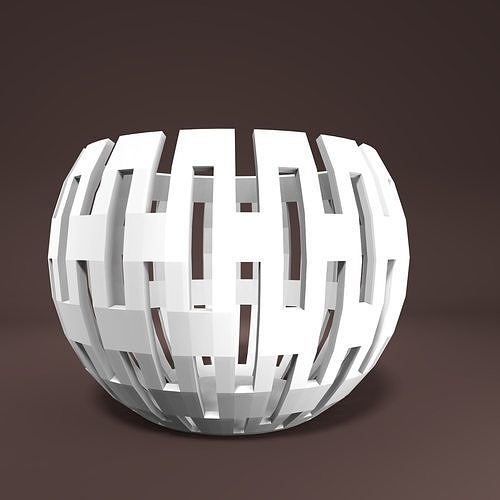 Housedecoration - Tealightholder 3D print model