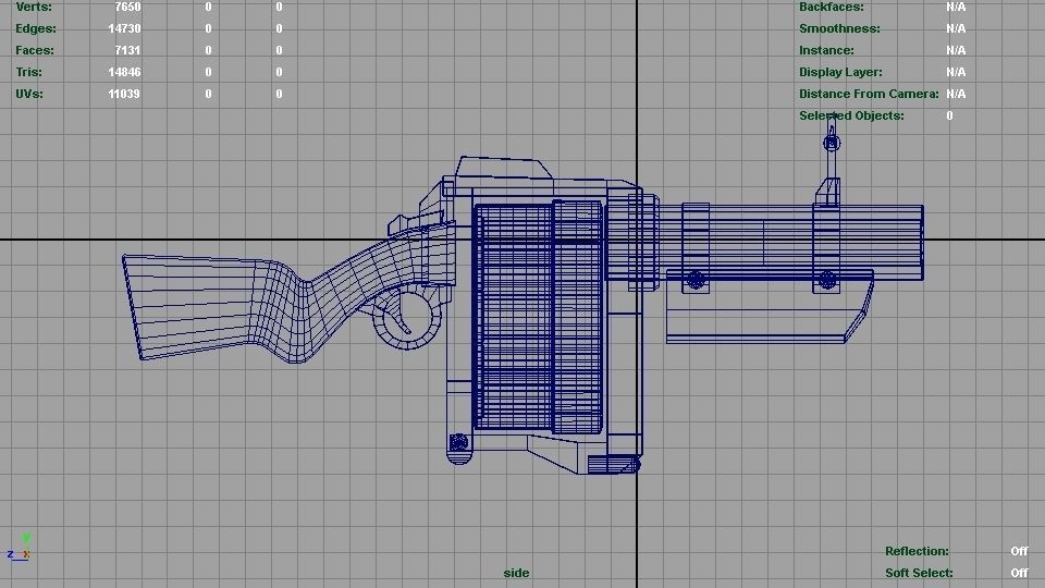 Toy Grenade Launcher 3D model_10