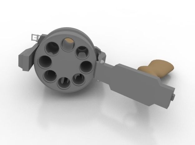 Toy Grenade Launcher 3D model_9