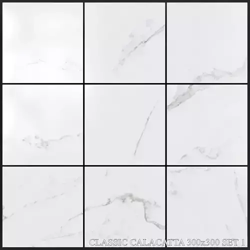 Yurtbay Seramik Classic Calacatta 300x300 Set 1