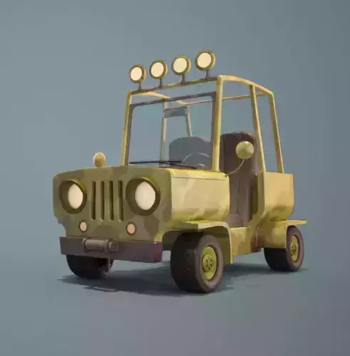 Cartoon Jeep
