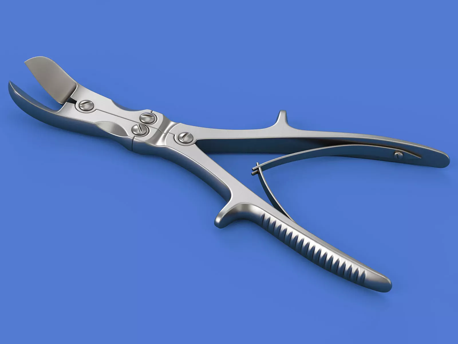 Curved Bone Cutter 3D model