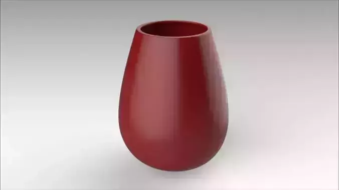 Vase for 3d printing 