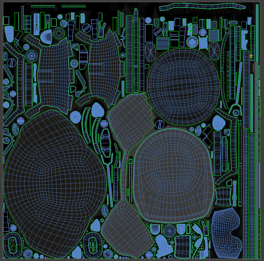 Pilot Helmet Gentex HGU 56P 3D model_11