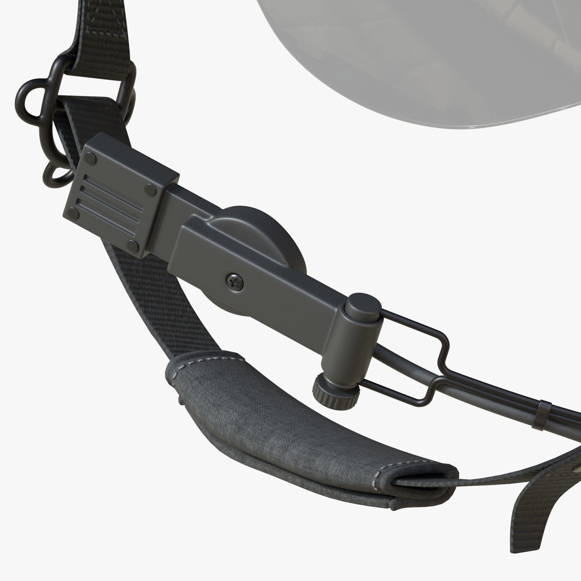 Pilot Helmet Gentex HGU 56P 3D model_6