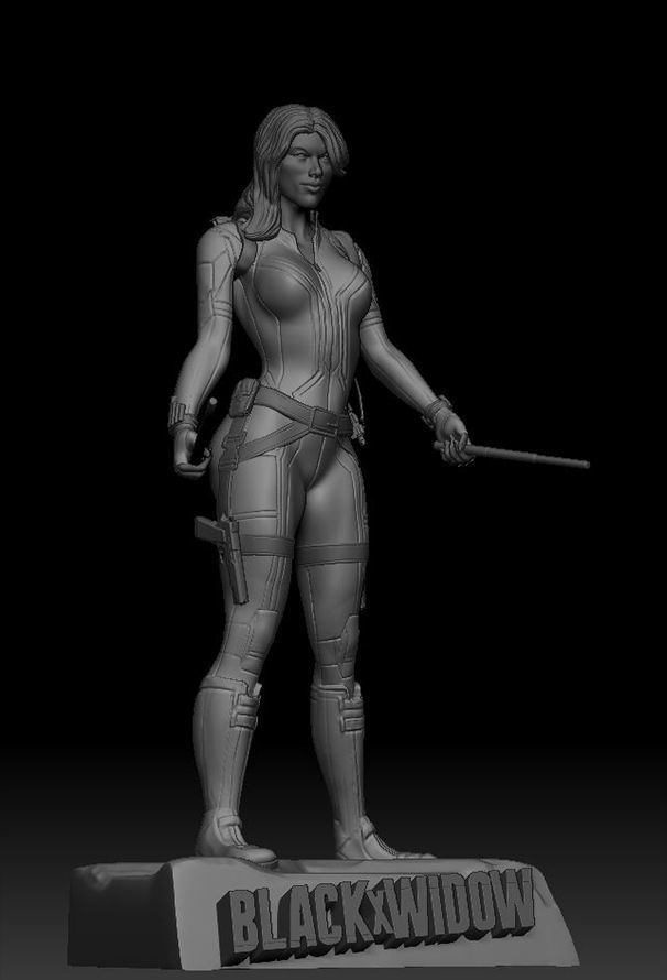 Black Widow 2020 3D print model_3