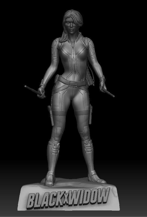 Black Widow 2020 3D print model_2