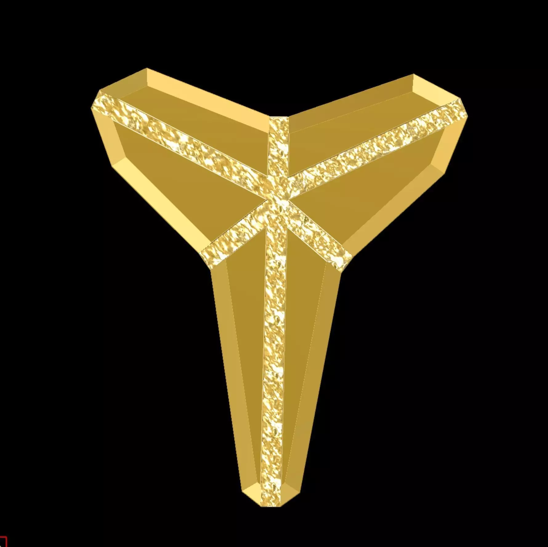 Kobe Logo Textured 3D print model_0